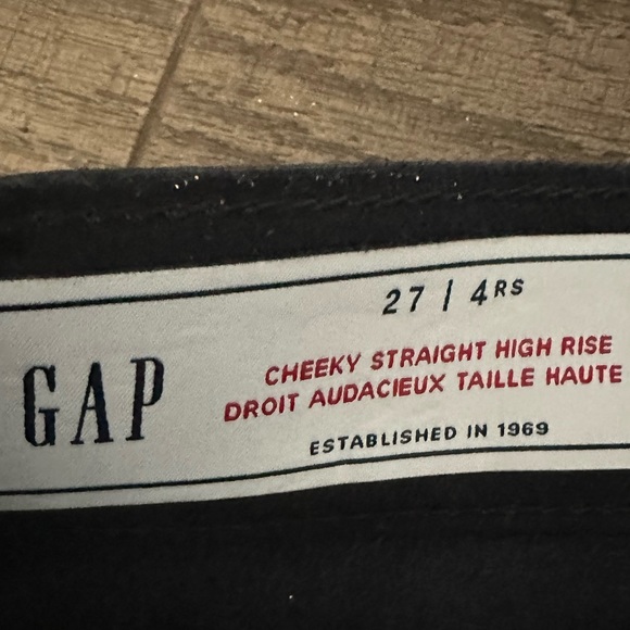 Brand new High Rise Vegan Leather Cheeky Straight Pants - Picture 3 of 3